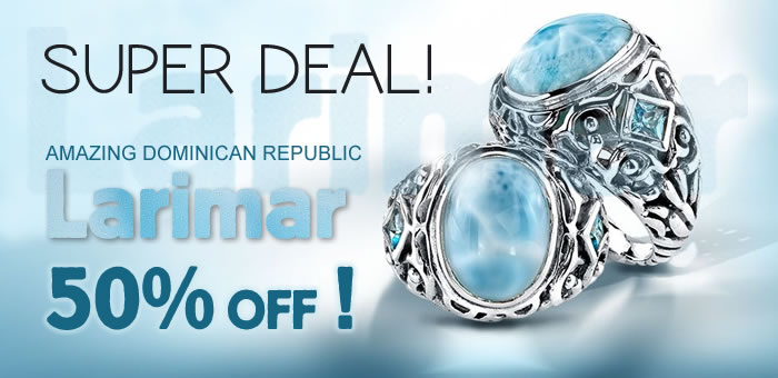 50% OFF on NEW Larimar Collection – Black Friday SUPER DEAL