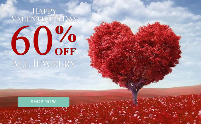 Happy Valentine's Day - All Jewelry 60% OFF