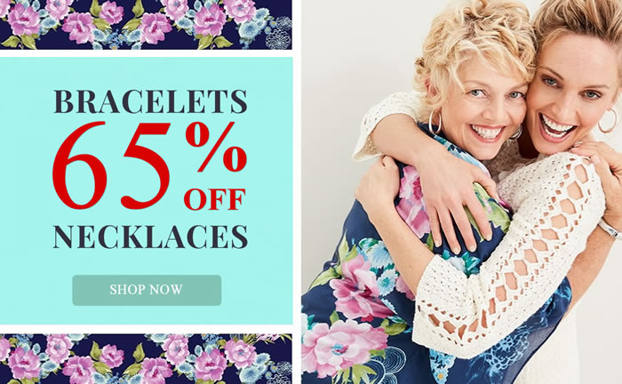 All Necklaces & Bracelets 65% OFF