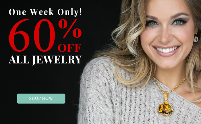 One Week Only - All Jewelry 60% OFF