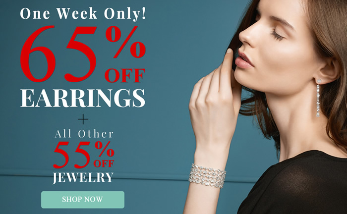 All Earrings 65% OFF