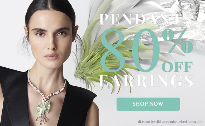 One Week Only - Earrings & Pendants 80% OFF