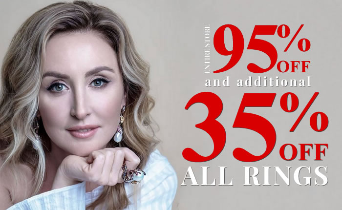 Entire Store 95% Off + All Rings Additional 35% OFF