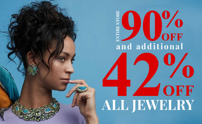 All Jewelry 42% OFF