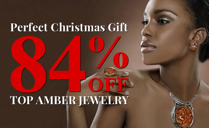 Entire Store up to 85% Off + Additional Perfect Christmas Gift - Top Amber Jewelry 84% OFF
