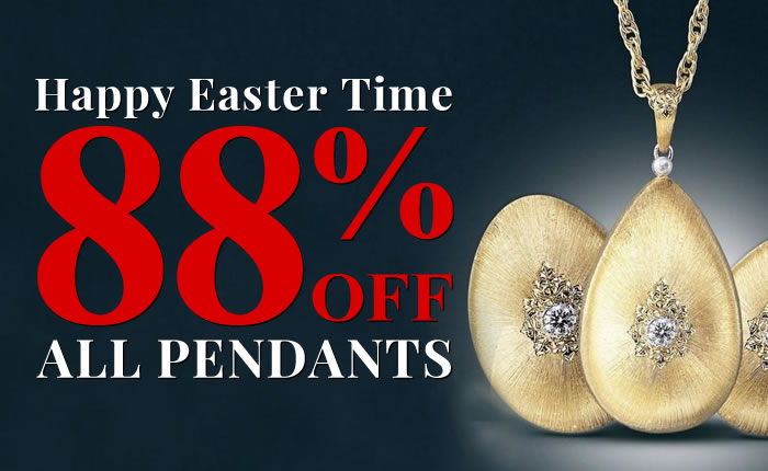 Happy Easter Time - All Pendants 88% Off