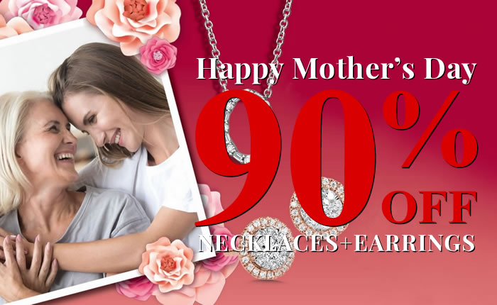 Happy Mother's Day! All Necklaces & Earrings 90% Off