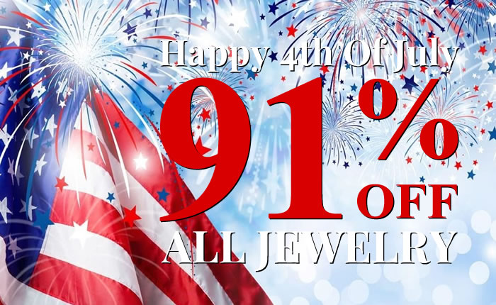 Happy 4th Of July - All Jewelry 91% OFF
